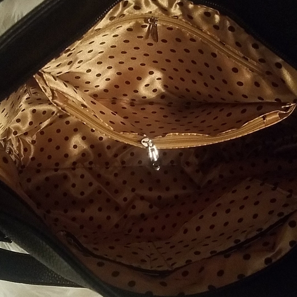 FLORAL DESIGN RHINESTONE HOBO BAG - Picture 11 of 11